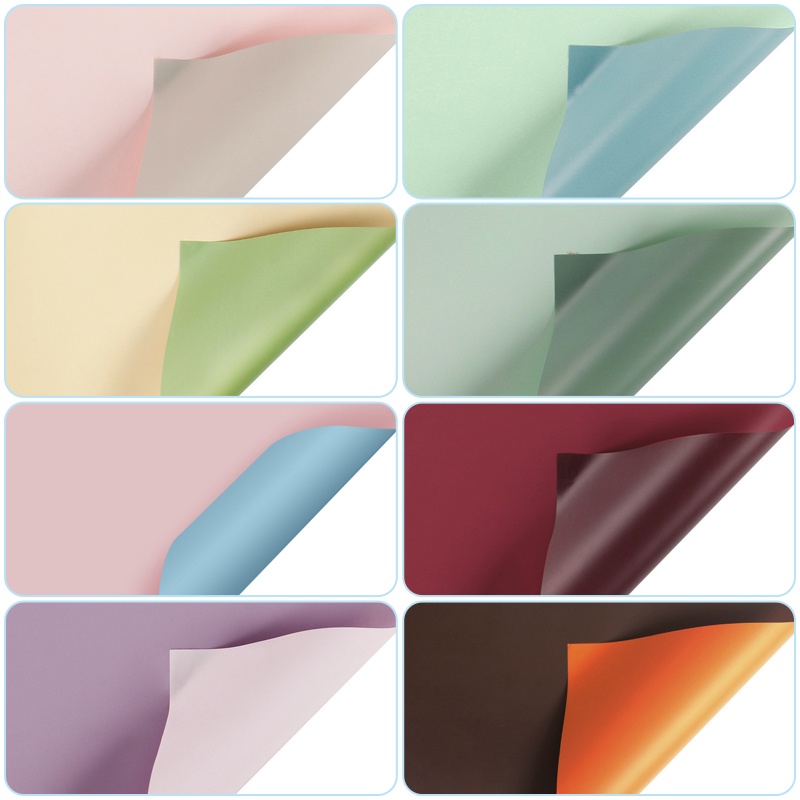 DIY Flower Wrapping Paper Handmade Thickened Wrapper Decoration Double ...