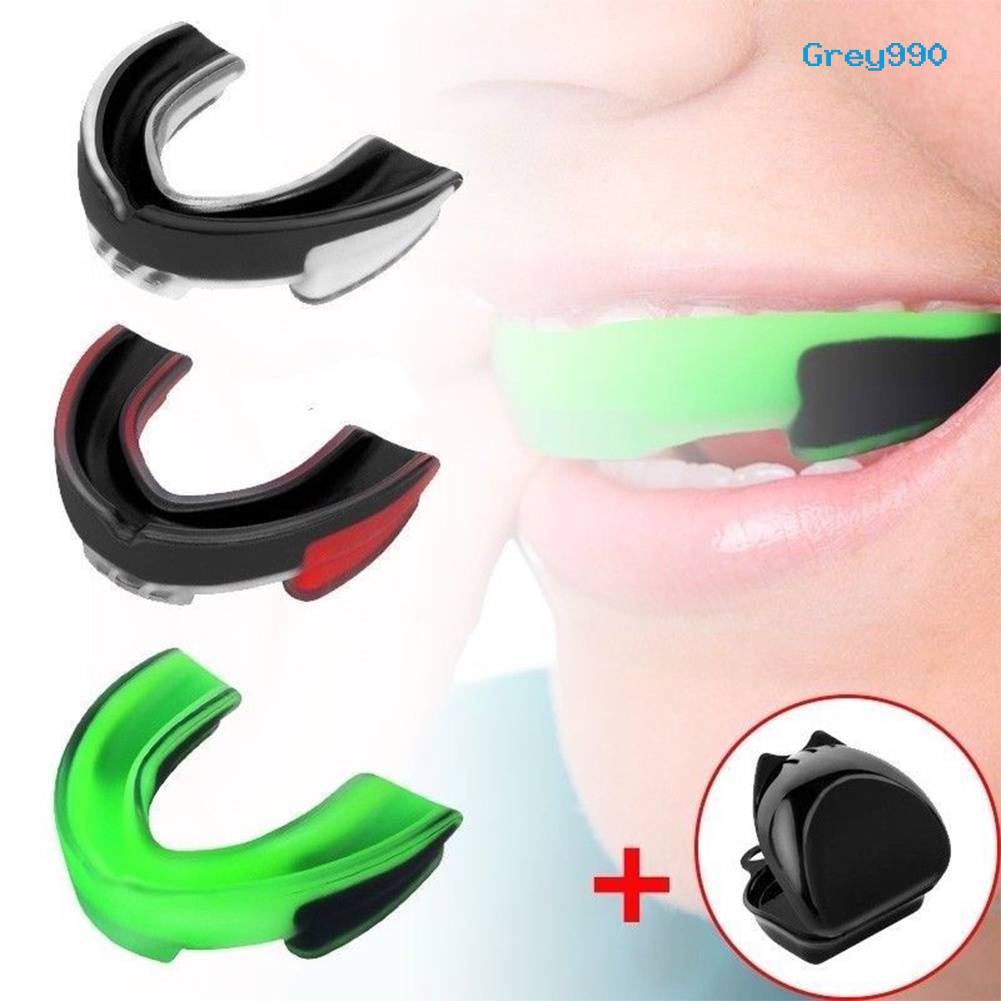 [GIYI] Wearresistant Sports Mouth Guard Teeth Protector for Boxing
