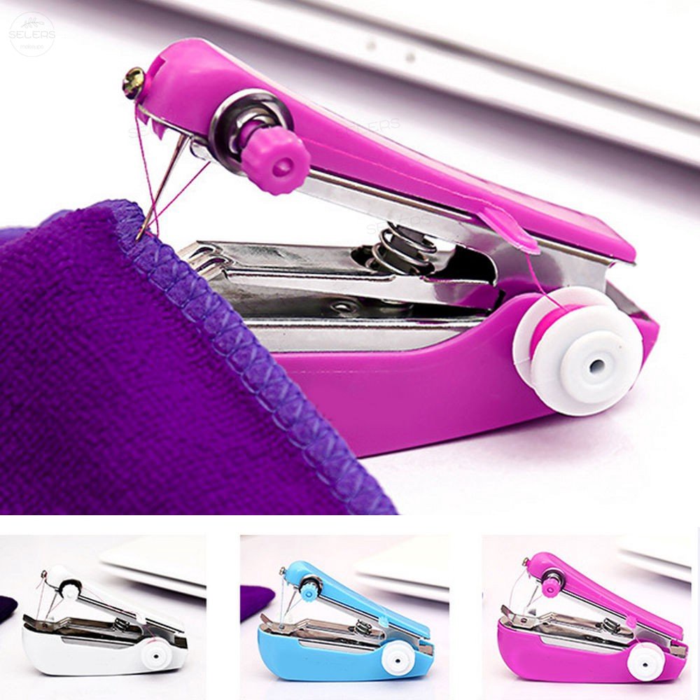Portable Mini Manual Sewing Machine Quick Handy Stitch for Fabric