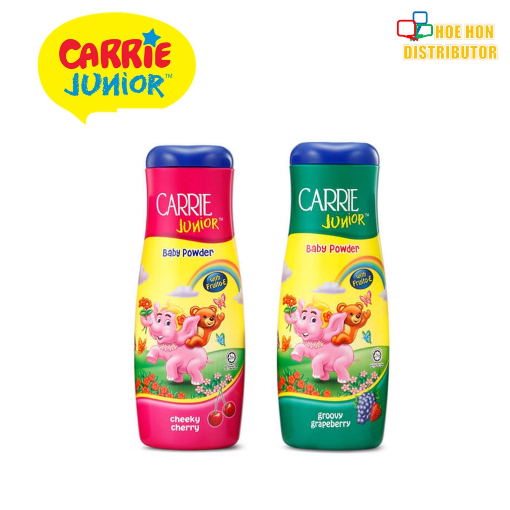 Carrie Junior Baby Powder Cheeky Cherry / Groovy Grapeberry 100g / 125g ...