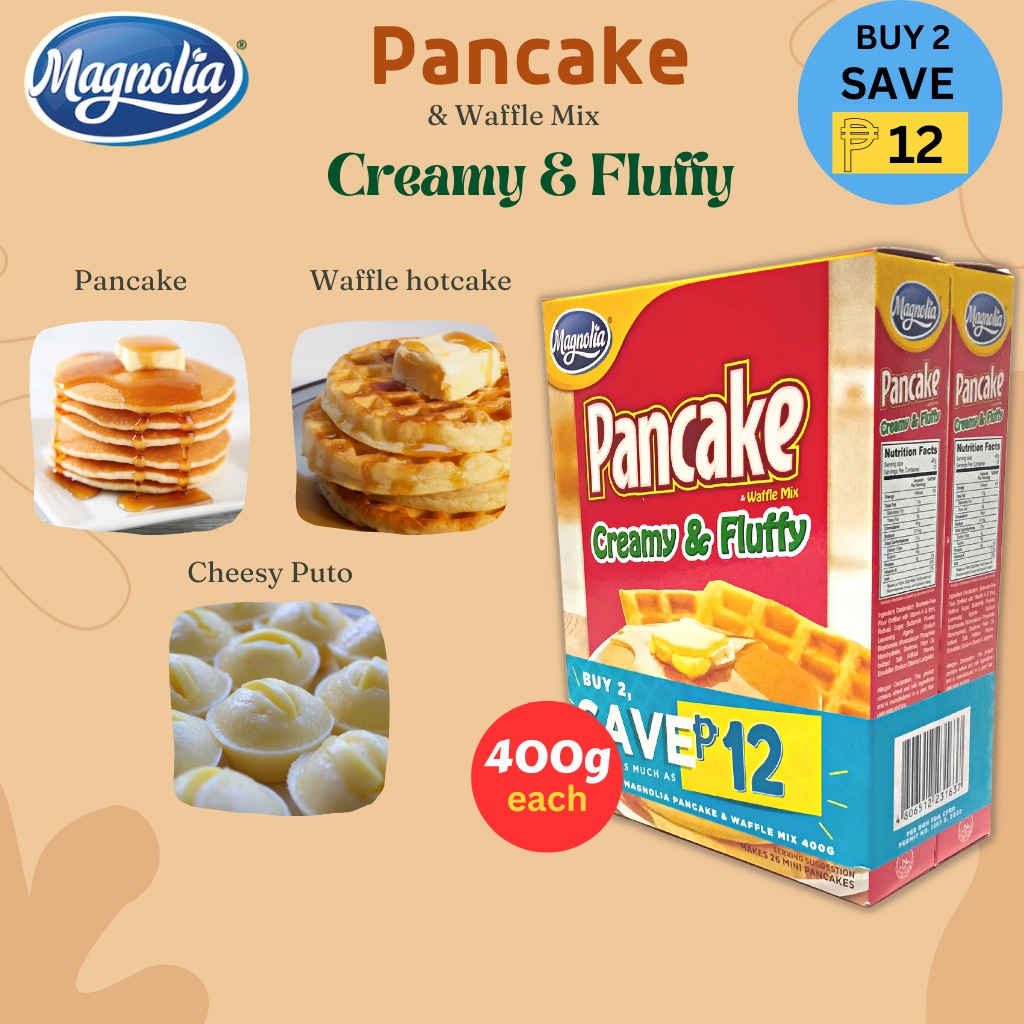 Buy2 Save 12pesos Magnolia Pancake and Waffle Mix Creamy and Fluffy
