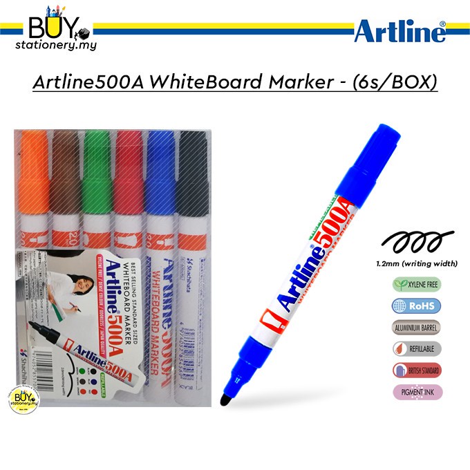 Artline Whiteboard Marker Kit 2.0mm