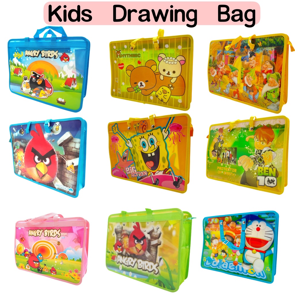 Art and Craft DIY Bag Colouring Bag Drawing Bag Goodies Bag Painting Bag Colouring Toy for Kids