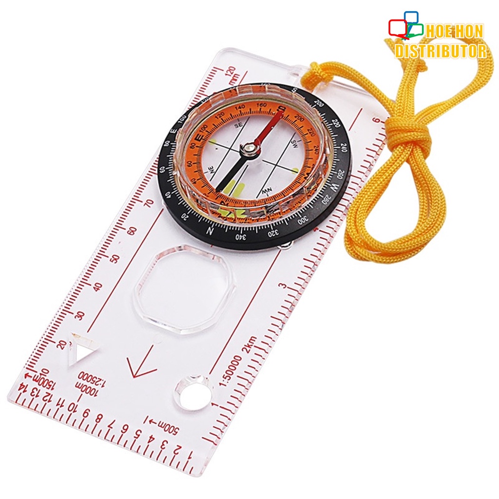 Water filled clearance compass