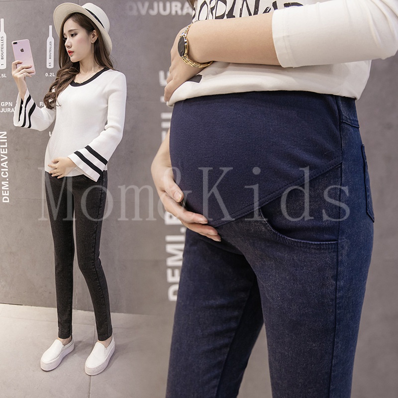 Mom&Kids Ready Stock Maternity Jeans Maternity Pants Maternity