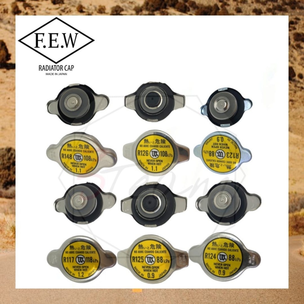FUTABA FEW Engine Coolant Radiator Cap R117 R123 R124 R125 R126 R148 ...