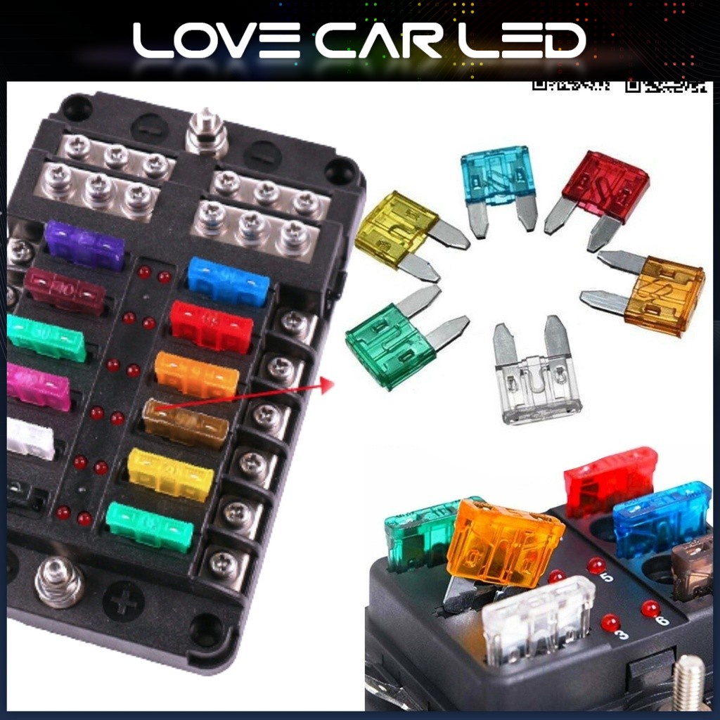 Vehicle Fuse Standard Fuse Mini Fuse Micro Fuse / Car Fuse Motorcycle ...