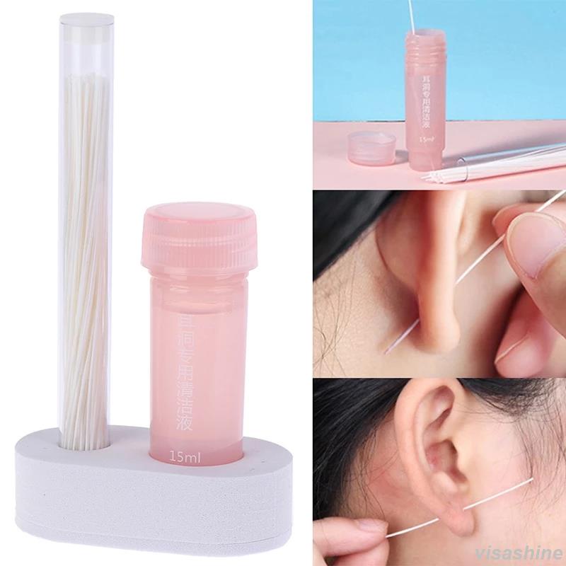 70Pcs/set Ear Hole Cleaning Line One-Time Cleaners Disposable Ear Wires ...