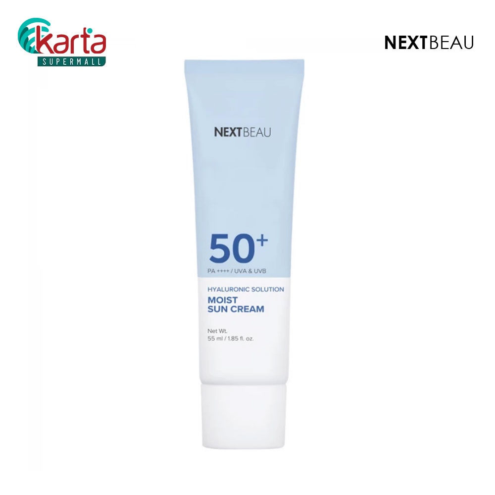 NEXTBEAU Hyaluronic Solution Moist Sun Cream SPF50+ PA++++ / UVA & UVB ...