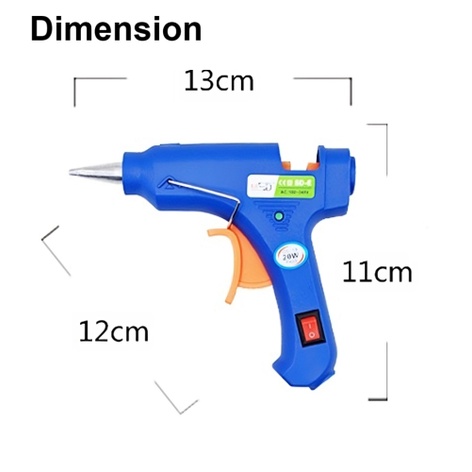 Hot Glue Gun Pistol Gam W Electric Hot Melt Glue Gun Adhesive Electric Glue Hot Melt Sticks