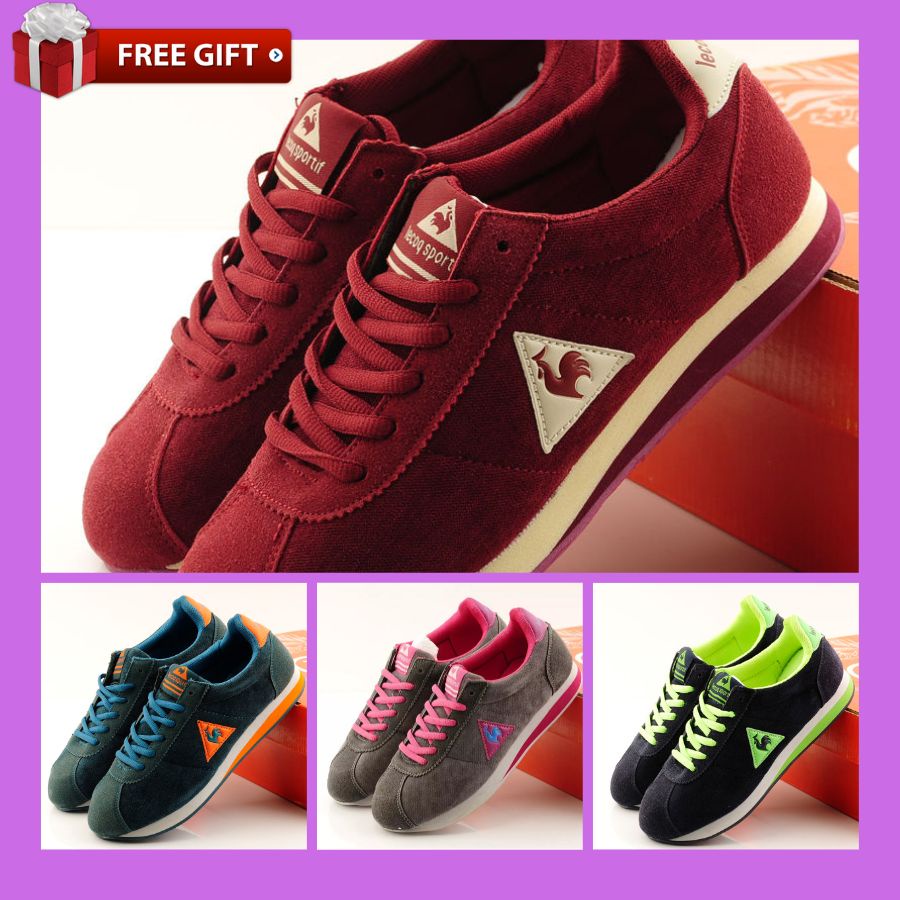 Le Cog Sportif Sneakers For Men And Women OOTD Couple Shoes LCS Inspired Suede Material Good Quality With Box Size 36 44 Shopee Malaysia