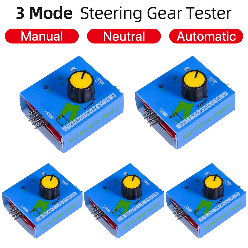 Multi Servo Tester Gear Test 3CH ECS Consistency Speed Controller Power ...