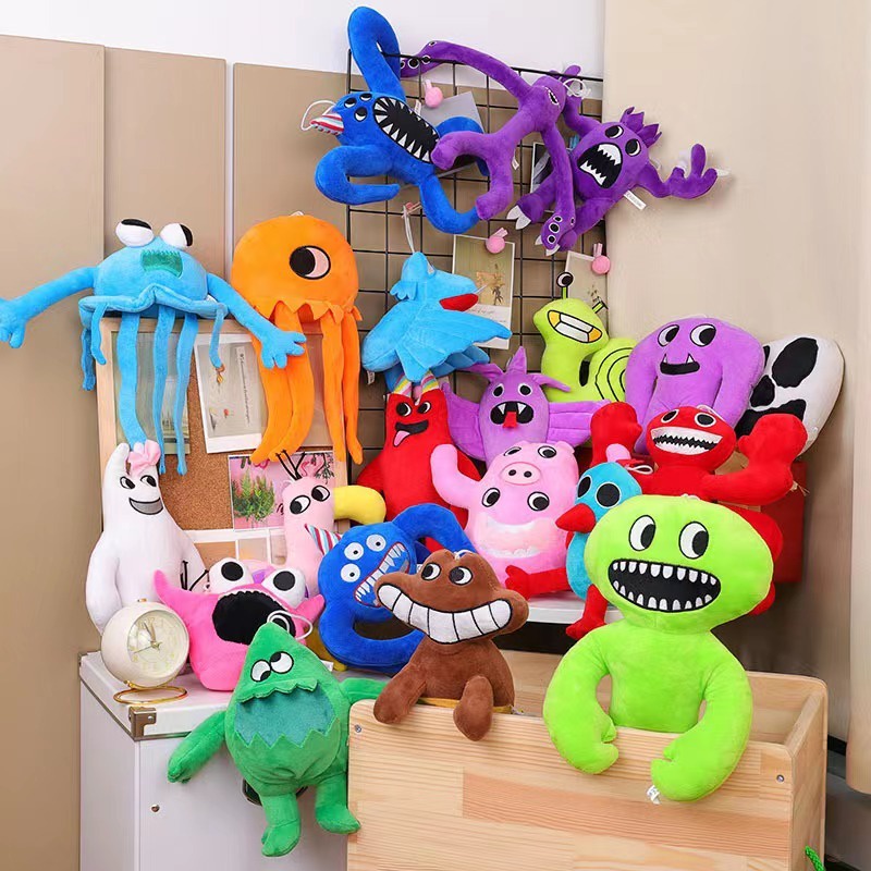 Garten of Banban Anime Doors Ro-blox Screech Ban Ban Toy Cute Soft Stuffed  Game Dolls for Kid Birthday Christmas Gift