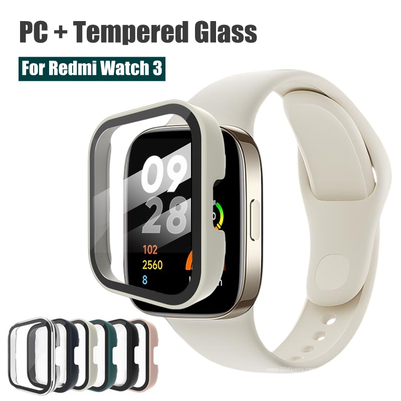 For Redmi Watch 3 Active TPU PC Screen Protector Case Cover Bumper Frame  Shell