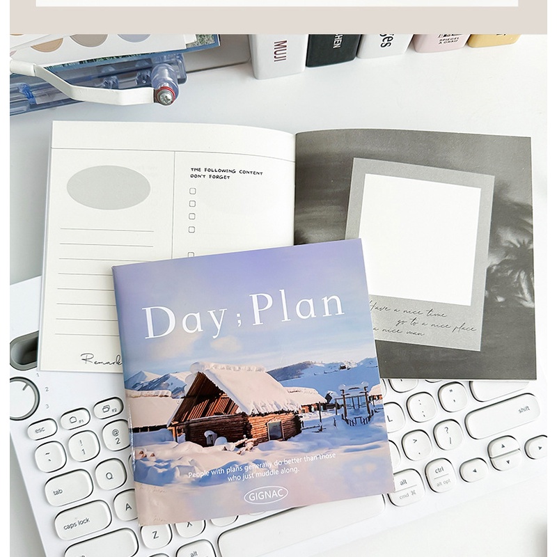 Ins Landscape Notebook Blank Buku Nota Planner Journal 记事本 笔记本 | Shopee ...