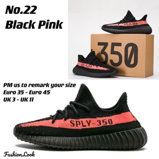 Yeezy boost 35 black on sale pink