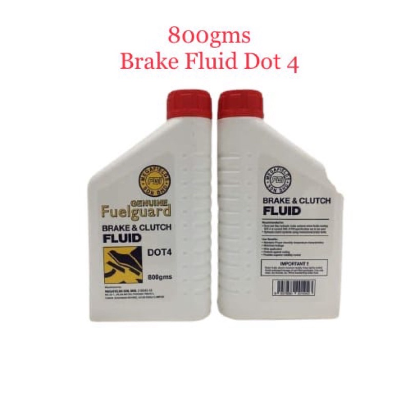 FUELGUARD DOT 4 BRAKE & CLUTCH FLUID (800gms) Shopee Malaysia