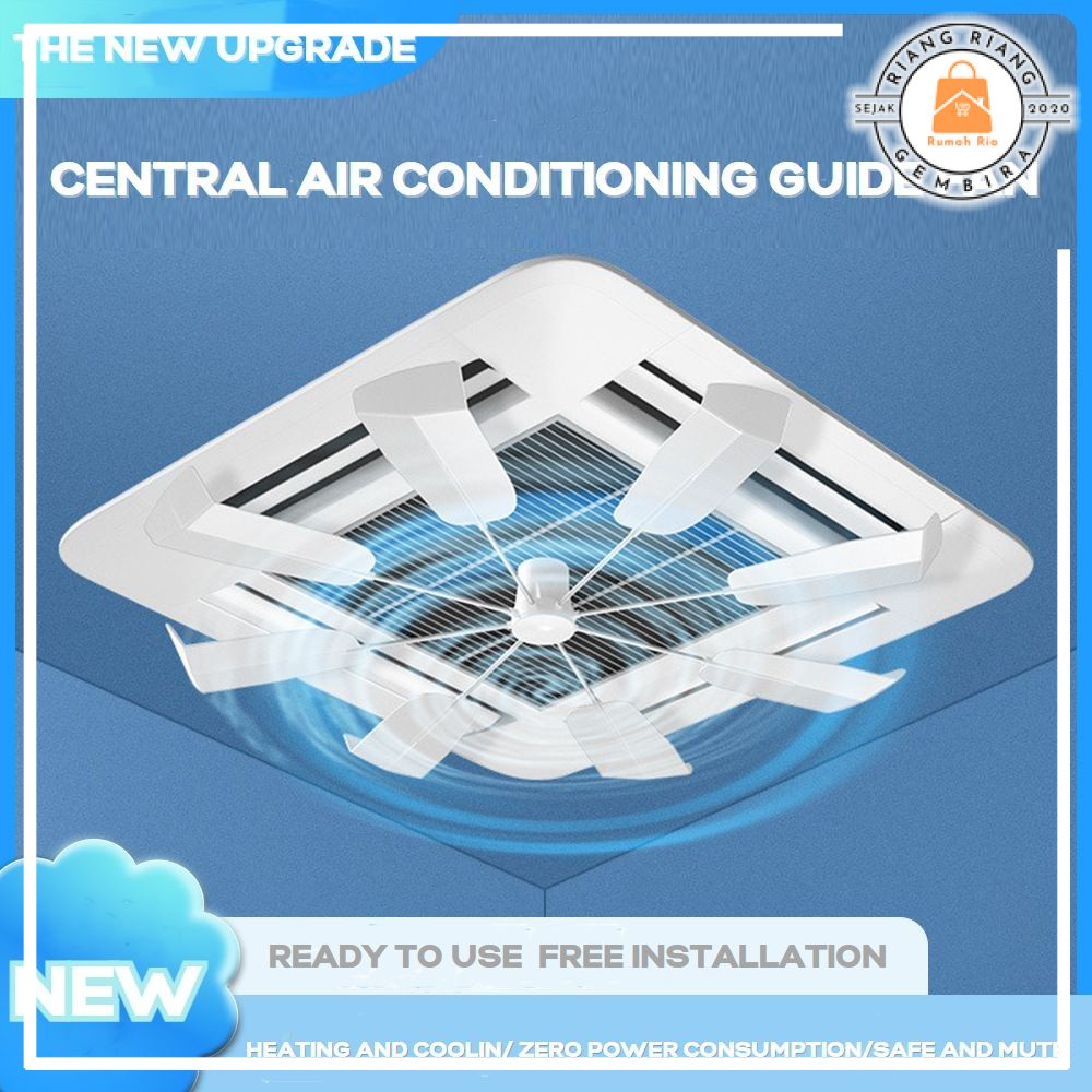Cassette Aircon Guide Fan Central Aircon Fan Aircond Wind Guide Fan