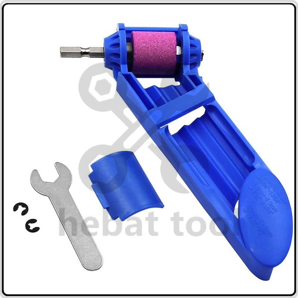 Portable Drill Bit Sharpener Corundum Grinding Wheel Mounted Stone for ...