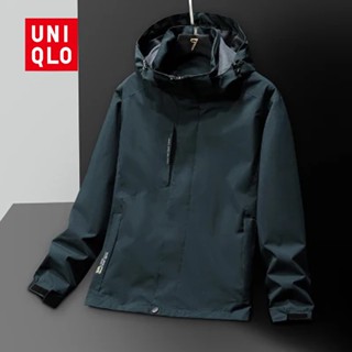 Uniqlo waterproof outlet jacket