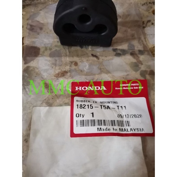 T5A 2014 REAR EXHAUST PIPE MOUNTING RUBBER/BELAKANG PAIP GETAH 18215 ...