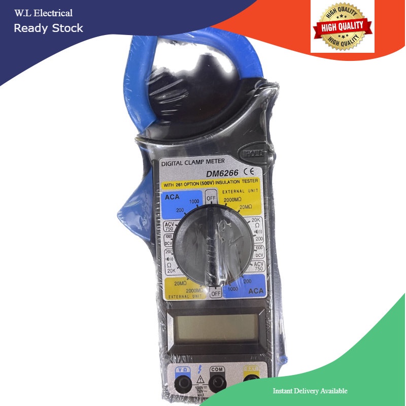 Digital Clamp Meter (DM6266) Shopee Malaysia