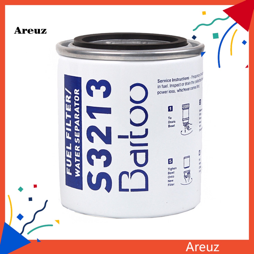 ARE OFI055 Fuel Water Separator Universal Replacement White Boat Oil