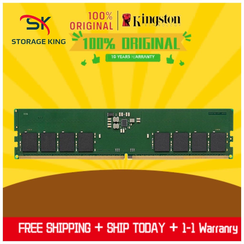 Original Kingston Value RAM DDR5 Memory 4800MHz CL40 Desktop Memory ...