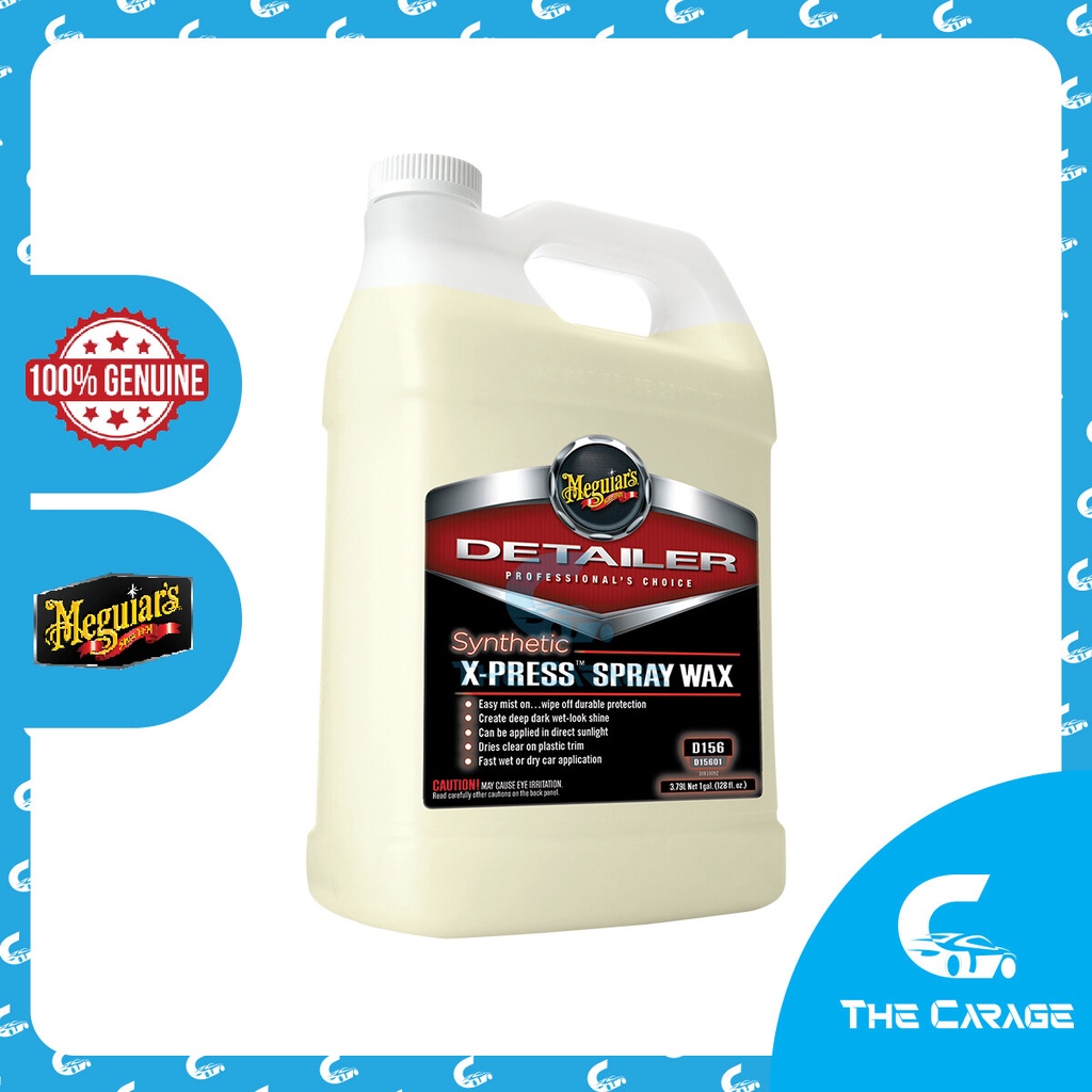 MEGUIAR'S Synthetic XPress Spray Wax D15601 (1 Gallon) Shopee Malaysia