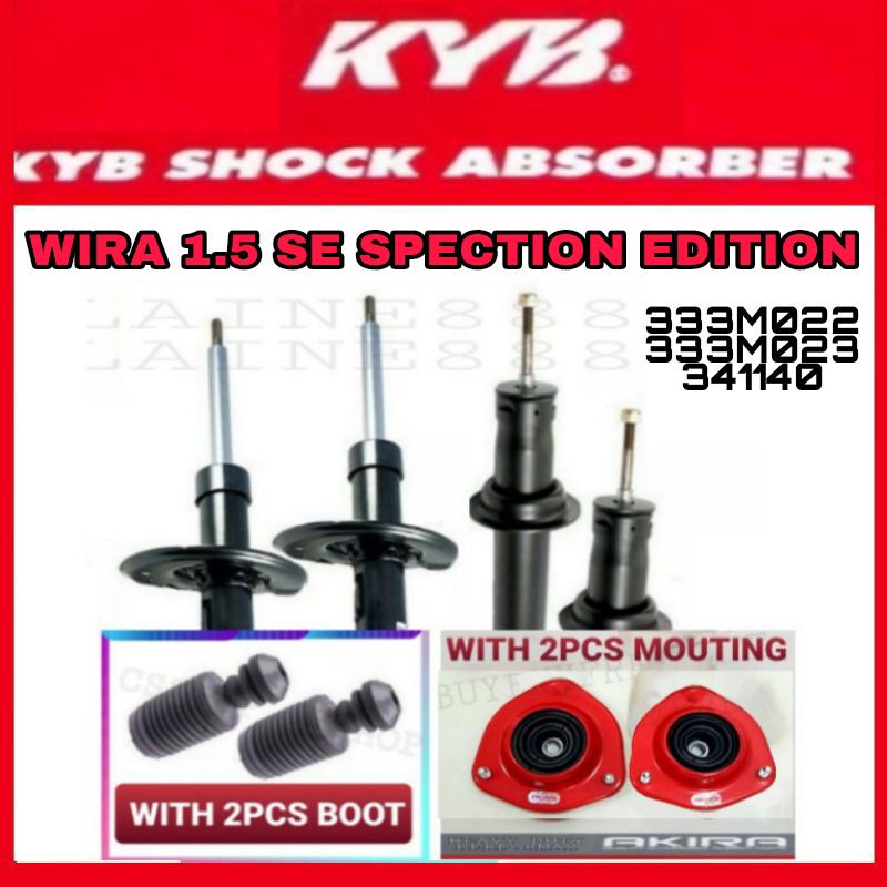 PROTON WIRA 1.5 SE SPECIAL EDITION 1SET=4PCS ABSORBER FRONT AND REAR ...