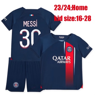 Neymar Jr 2022-2023 Paris Saint-Germain Soccer Jersey Activewear for Kids and Adults, Size: 24