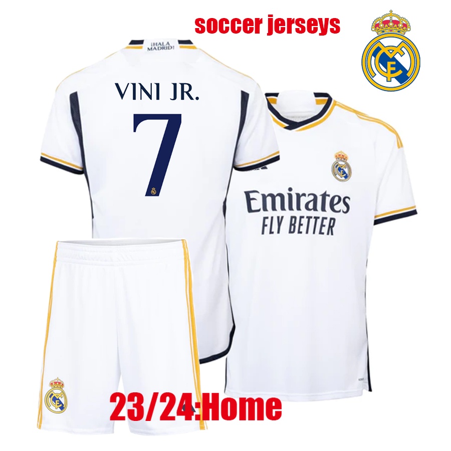 Kit Flocage Officiel Rodrygo - Real Madrid Domicile 2023/2024 - Marine