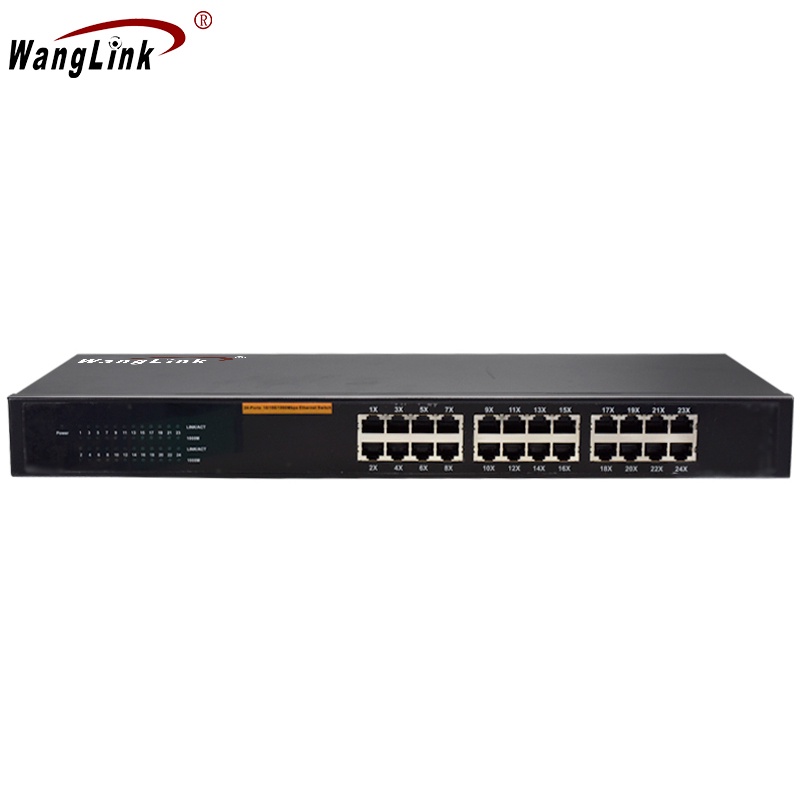 gigabit switch 10/100/1000Mbps*24 port RJ45 Rack Mount network