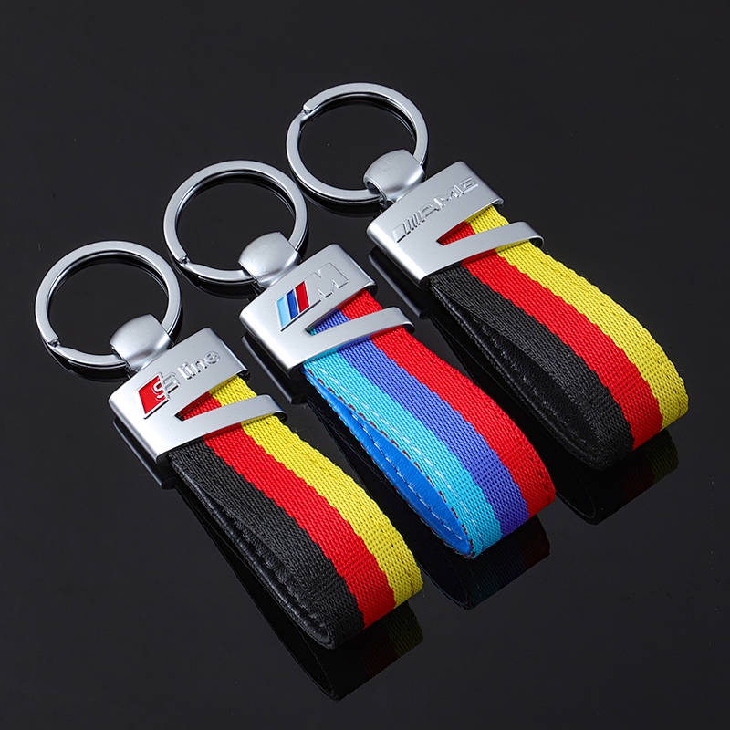 M hot sale sport keychain