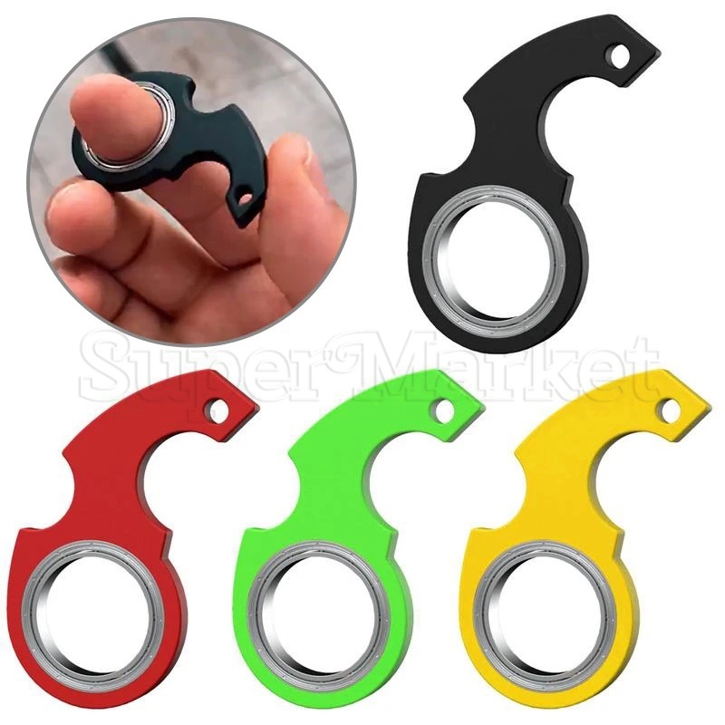 [ Featured ]Creative Fidget Spinner Toy Keychain Turntable Spinner ...
