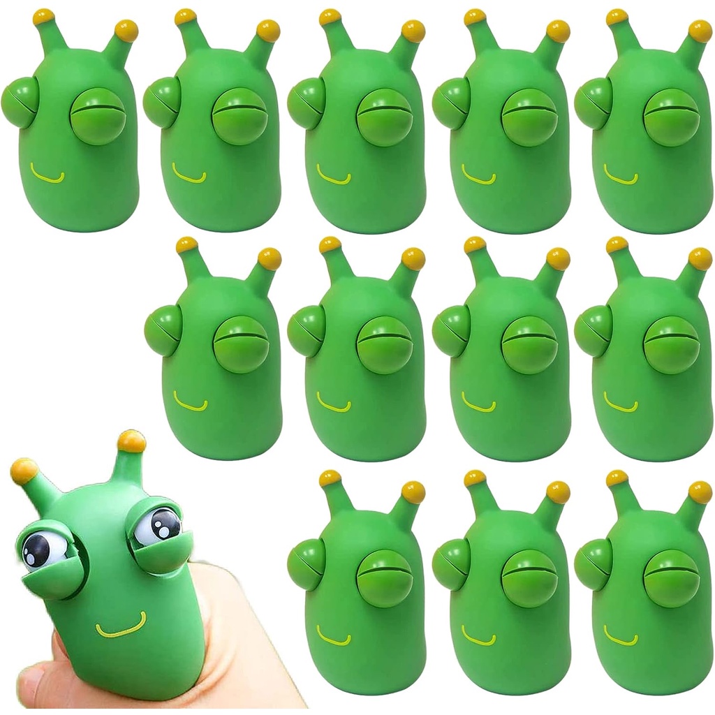 1PC Office Stress Reliever Antistress Fidgets Toy Grass Worm Pinch ...