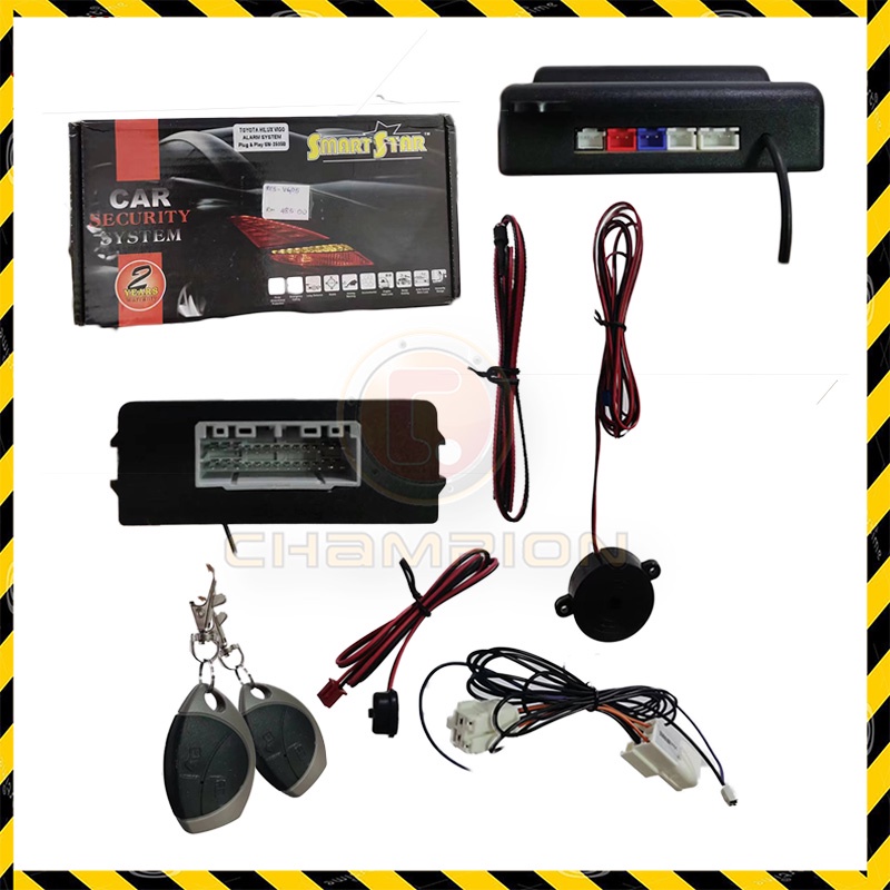 TOYOTA HILUX VIGO INNOVA 2005 - 2015 OEM PLUG & PLAY CAR ALARM SYSTEM ...