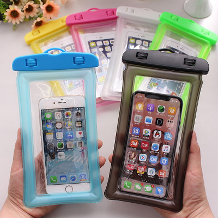 Waterproof Phone Case Bag Pouch Holder Pouch Cover Luminous Float ...