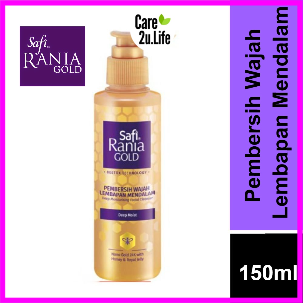 Safi Rania Gold Pembersih Muka Lembapan 150ml | Shopee Malaysia