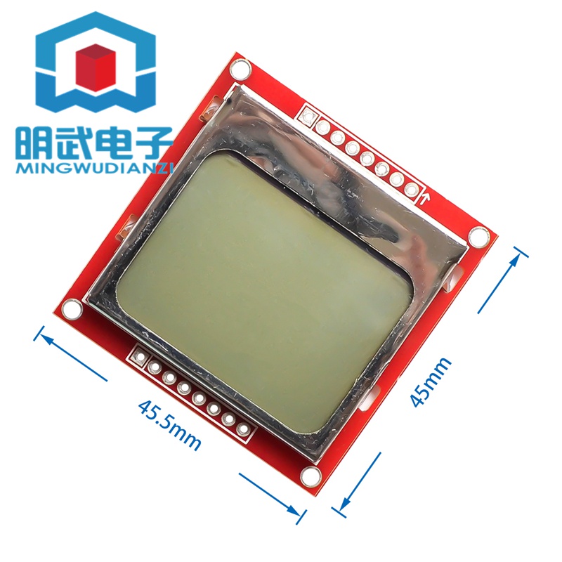 Nokia 5110 LCD Red Screen LCD Module Red PCB | Shopee Malaysia