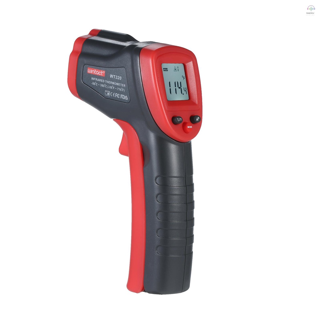 [Toolmy]Wintact Non-Contact Infrared Thermometer -58 to 716℉ Precision ...