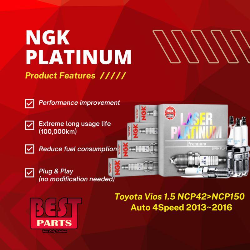 NGK Laser Iridium Spark Plug for Toyota Vios NCP42 / NCP93 / NCP150