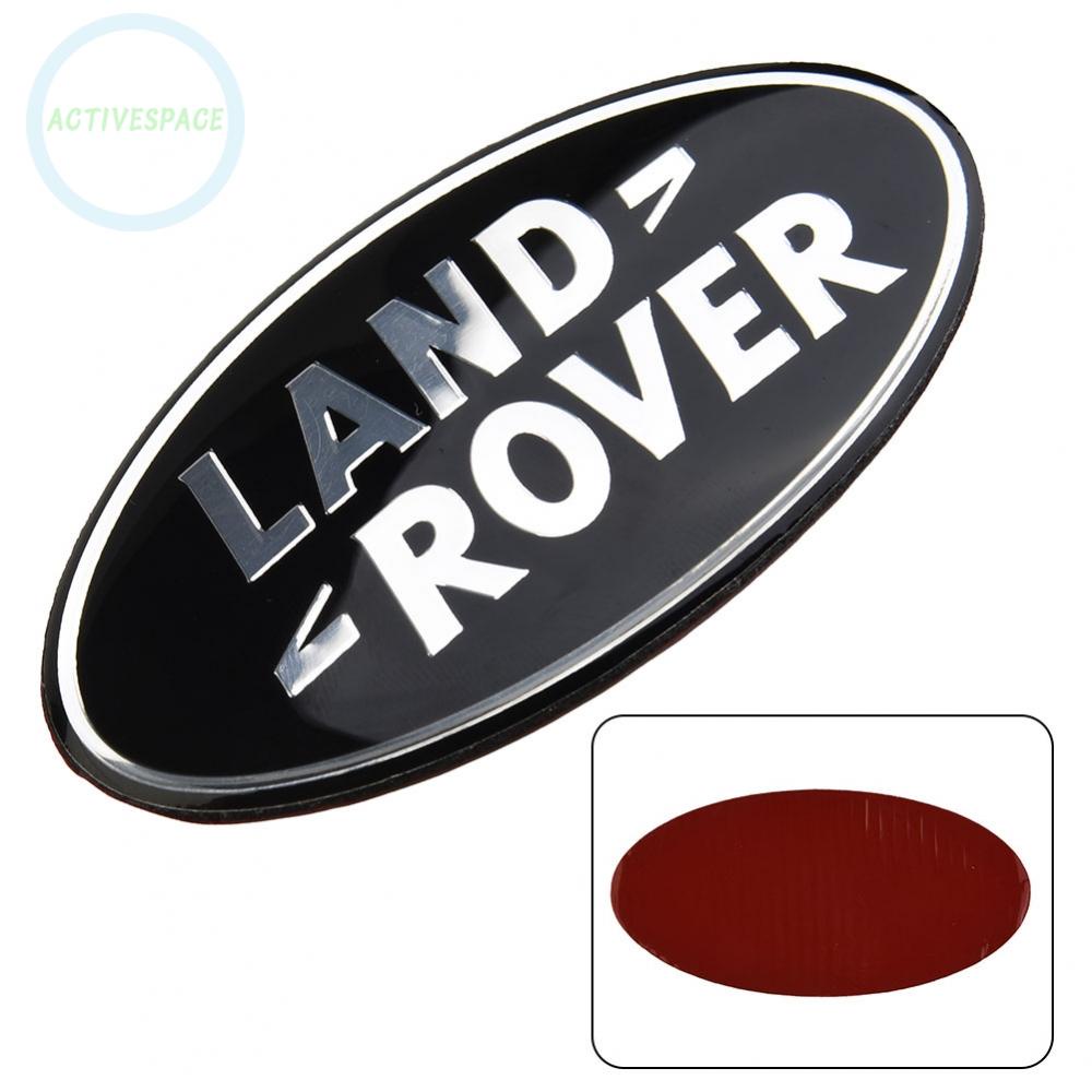 Genuine Land-RoverBlack & Silver Oval Grille Badge Emblem For Range ...