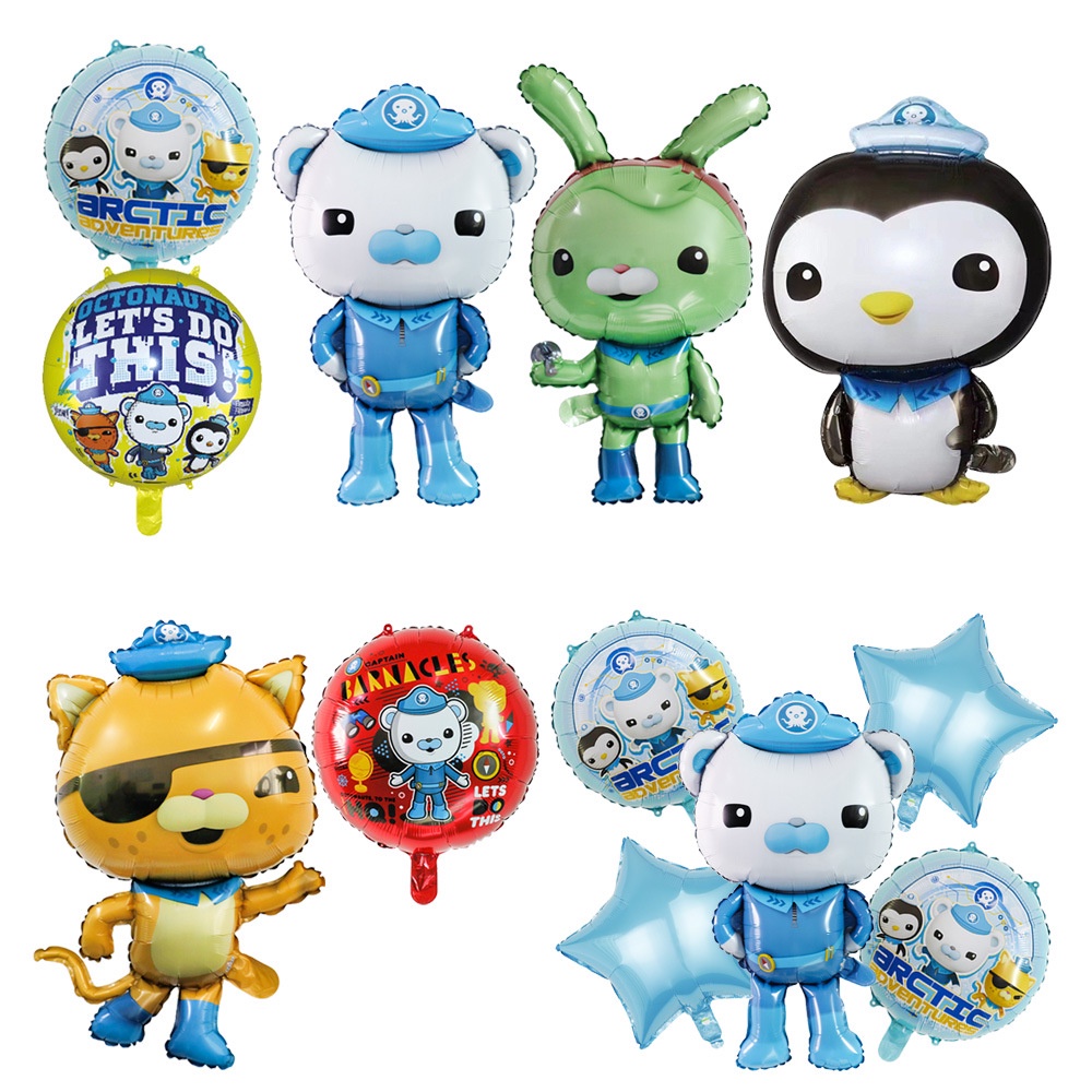 The Octonauts Cartoon Animation Captain Buck Aluminum Film Balloon ...