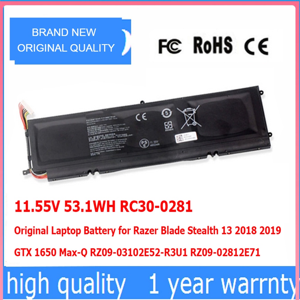15.4V 4.2Ah Li-Ion RC30-0328 Batteria per Razer Blade 15 2020