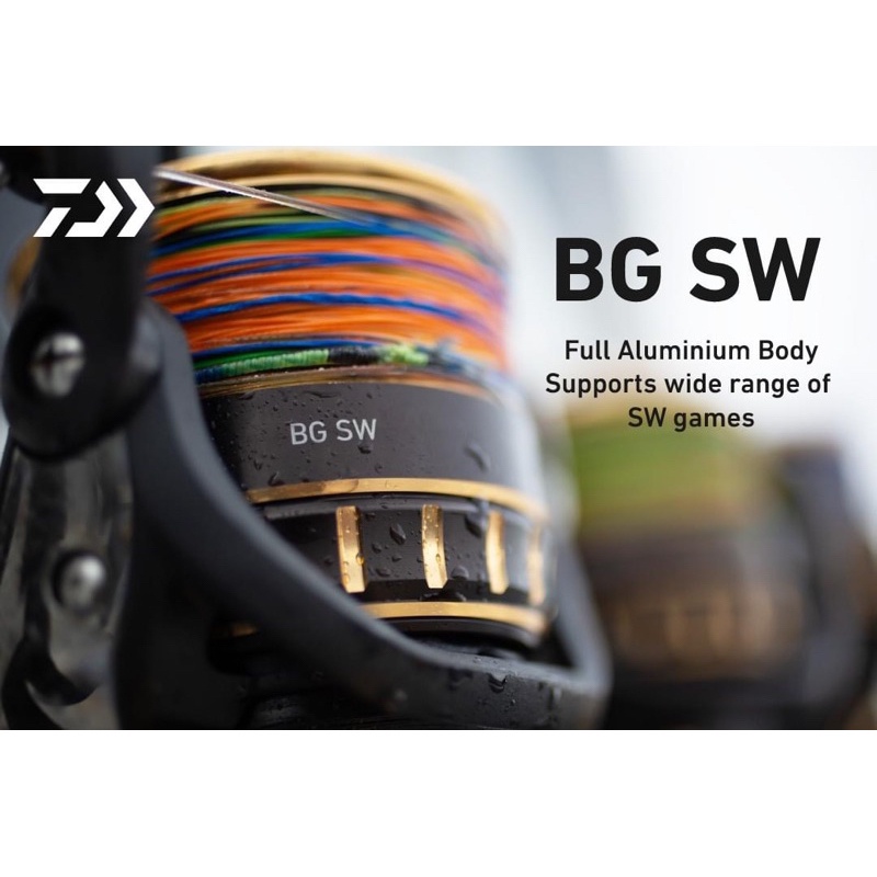 New 2023 Daiwa BG SW FISHING REEL/ Casting / Jigging / Bottom / Kolam ...