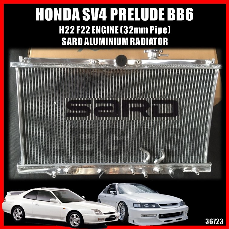 Honda Accord SV4 Prelude H22 F22 Engine (32mm Pipe) SARD Aluminium ...