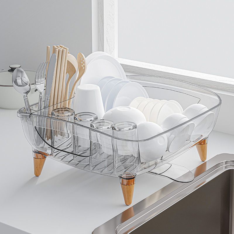 Drainage Bowl Rack Fruit Vegetable Cleaning Drainage Basket Kitchen