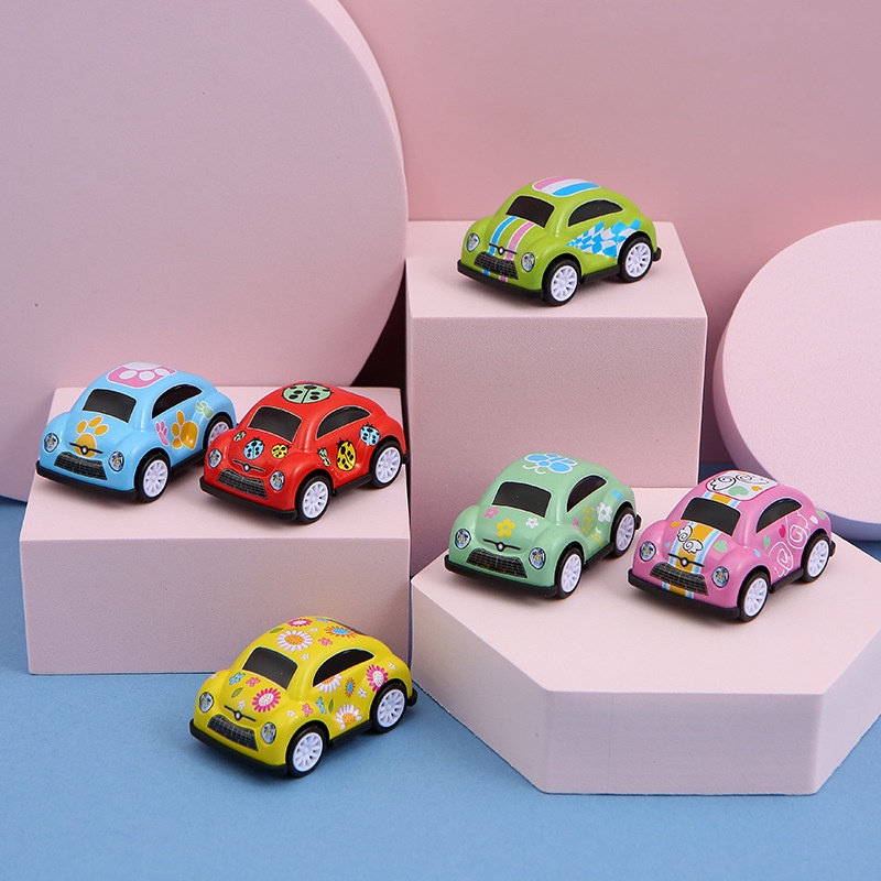 Mini Alloy Pull Back Car Toy Children Boys Girls ShockResistant