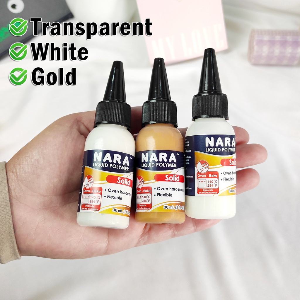 Nara Liquid Polymer Clay Liquid Softener Polymer Clay Softener Glue